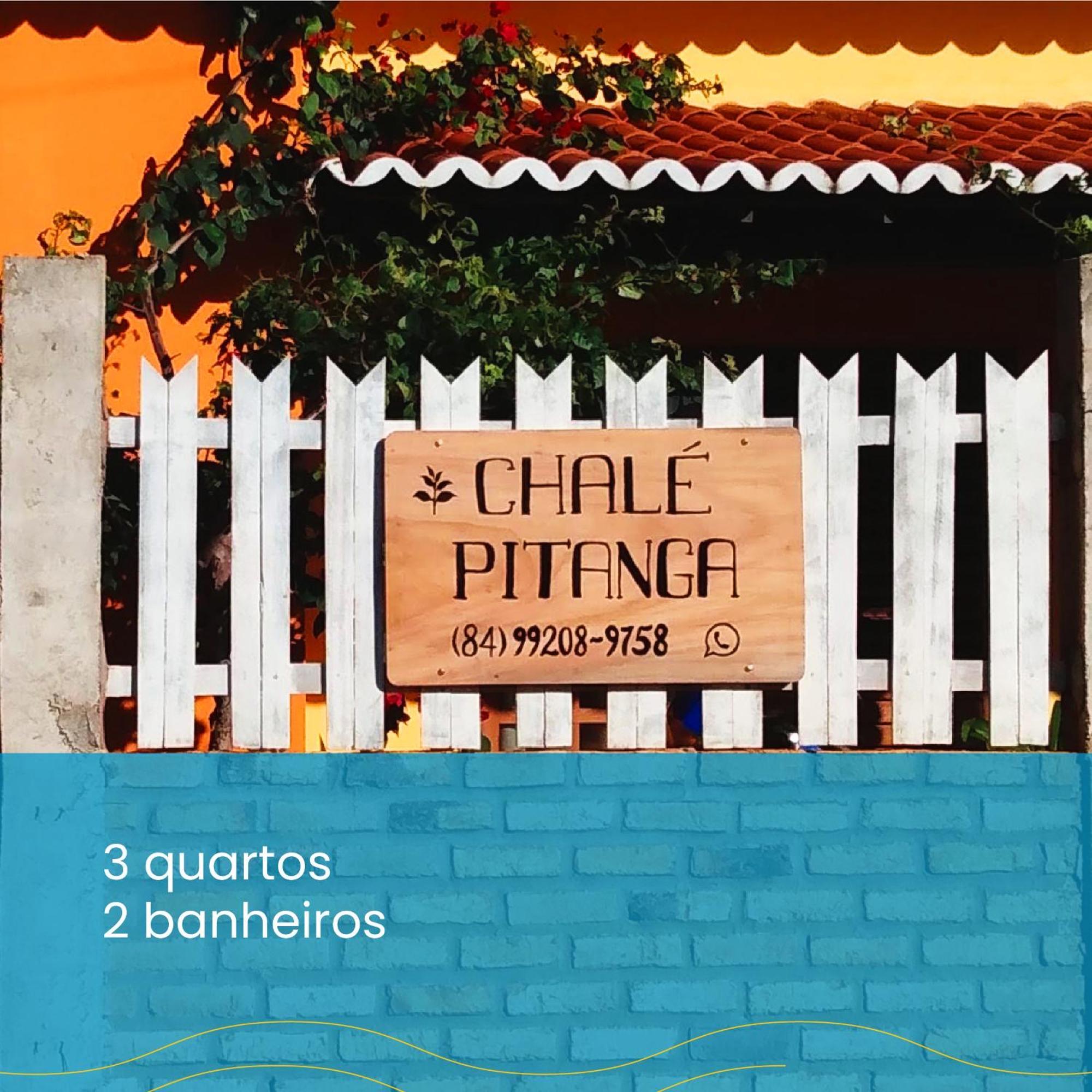 Chale Pitanga Villa São Miguel do Gostoso Eksteriør billede
